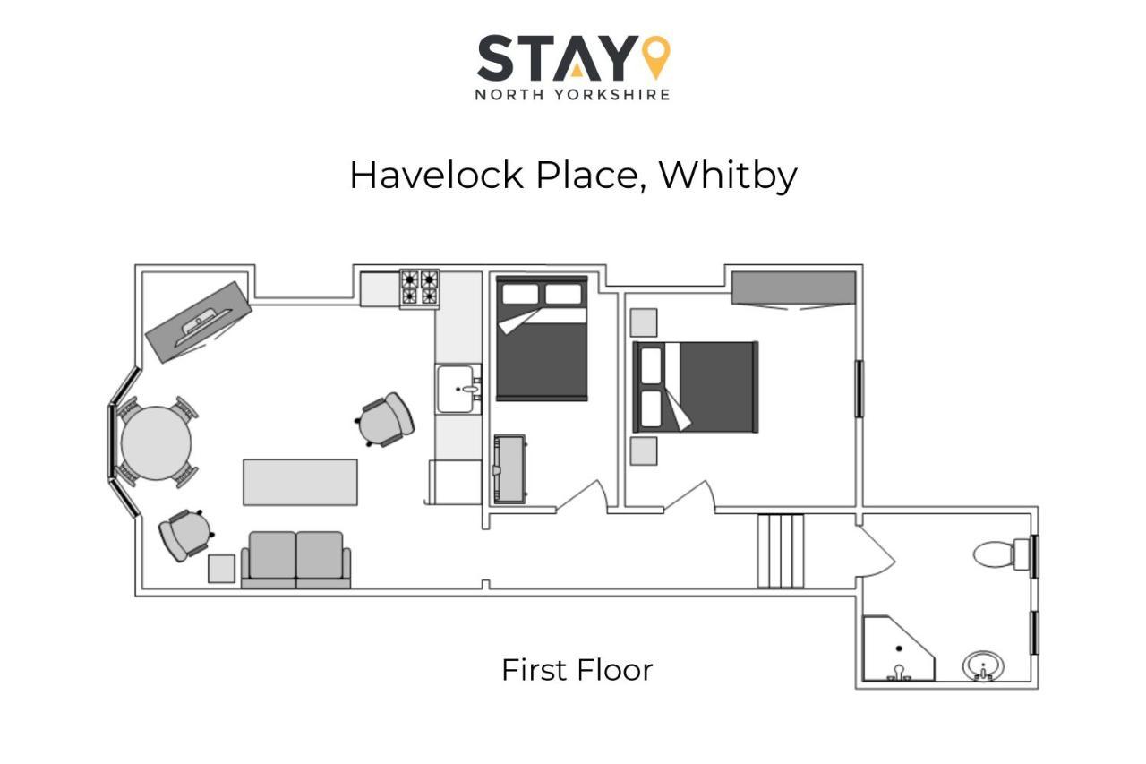 Host & Stay - Havelock Place Apartment 惠特比 外观 照片